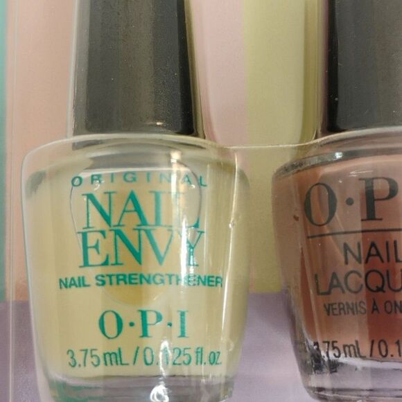 OPI Mini Nail Polish Set of Two Brand New 4 Nail Envy Nail Strengthener - Picture 7 of 12